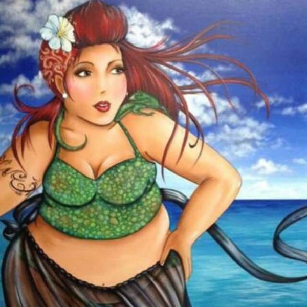 Girl in the beach - DIY Diamond Painting