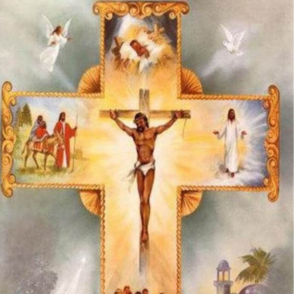 Jesus Christ on the Cross # 3- DIY Diamond Painting