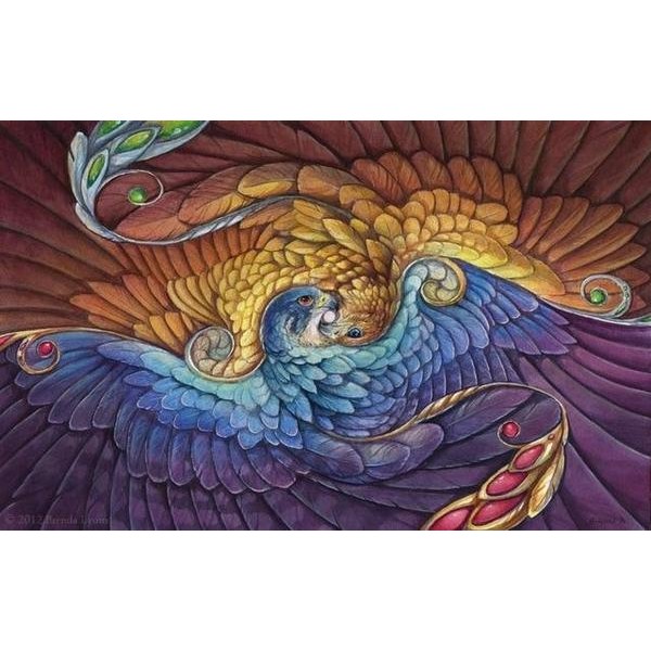 Falcon Moon - DIY Diamond Painting