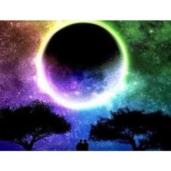 Moon Eclipse - DIY Diamond Painting