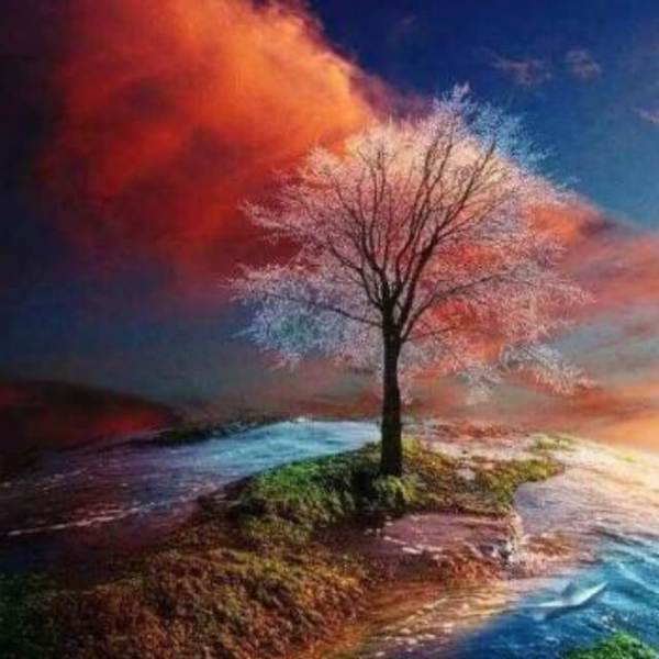 Sea Scenery Dim - DIY Diamond Painting