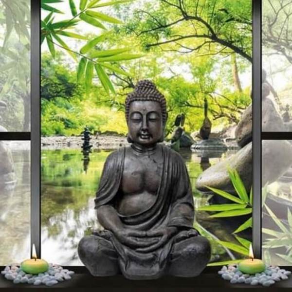 Solemn Buddha - DIY Diamond  Painting
