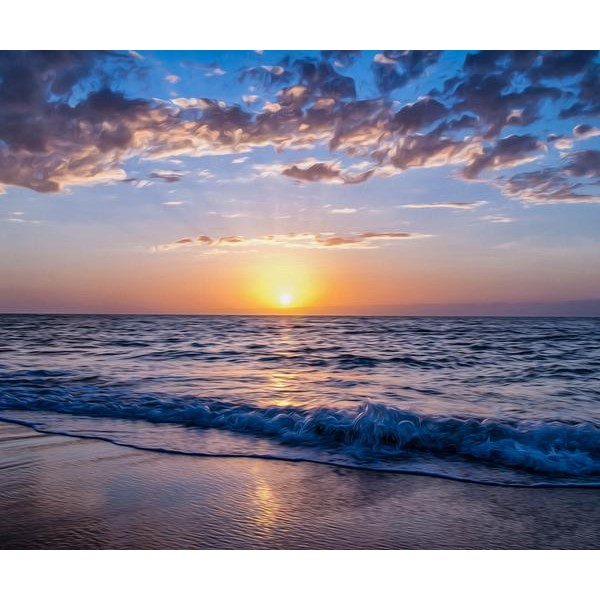 Calm Seawave - DIY Diamond Painting