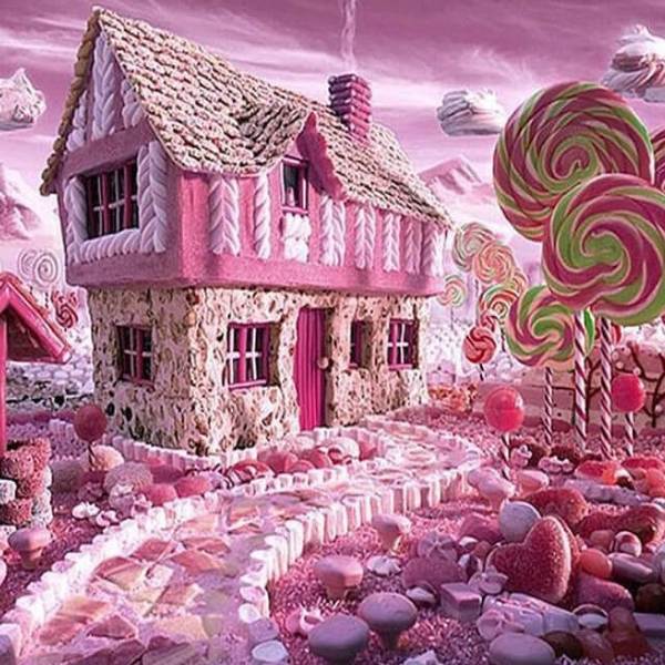 Candy House - DIY Diamond Painting