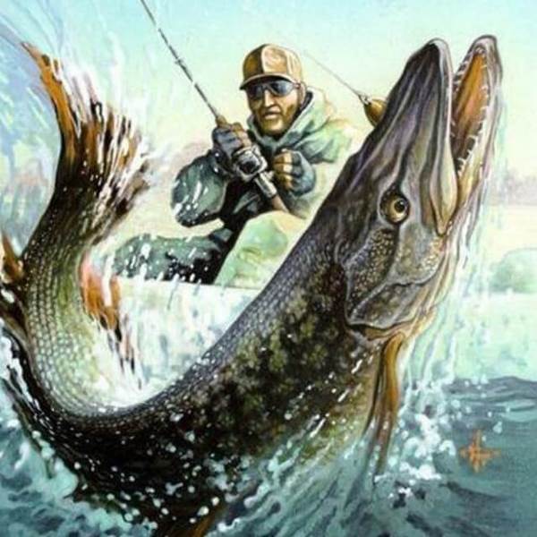 Fisherman - DIY Diamond Painting