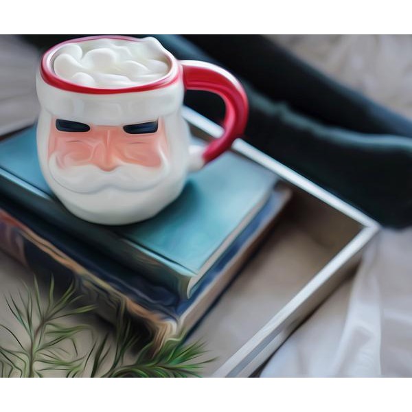 Mug Santa - DIY Diamond Painting