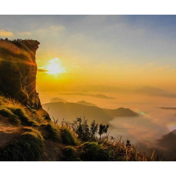 Mountain Trekking - DIY Diamond Painting