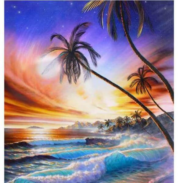 Seashore View - DIY Diamond Painting