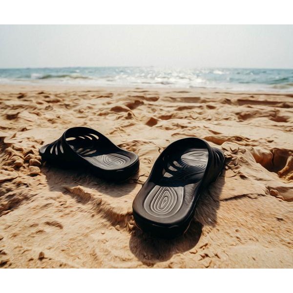 Slippers on the Sand - DIY Diamond Painting