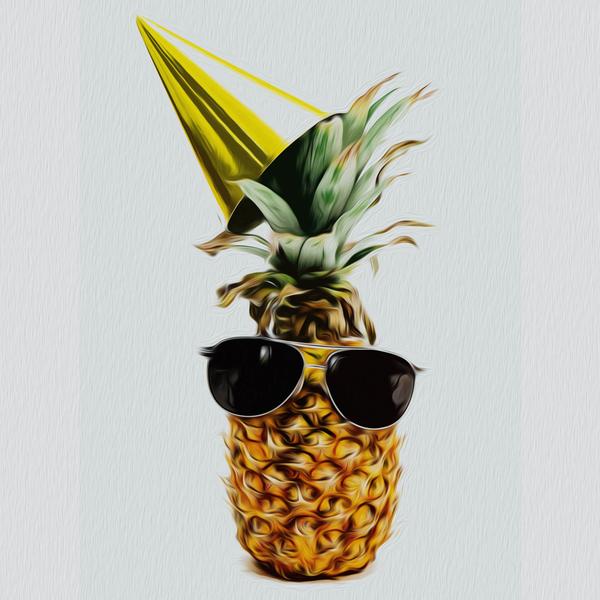 Cool Pineapple Party - DIY Diamond Painting