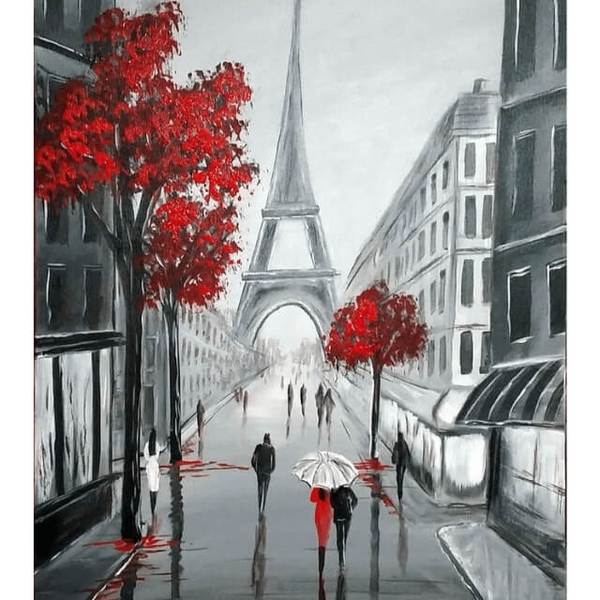 Paris Street View - DIY Diamond Painting
