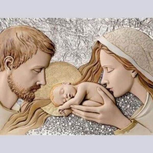 Mary, Joseph and Jesus - DIY Diamond Painting