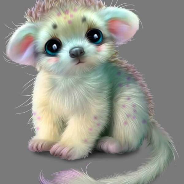 Cute Animal - DIY Diamond  Painting