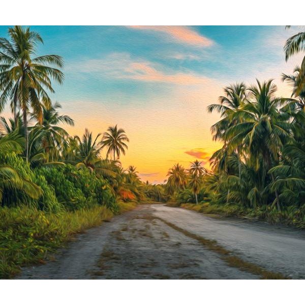 Tropical Place - DIY Diamond Painting