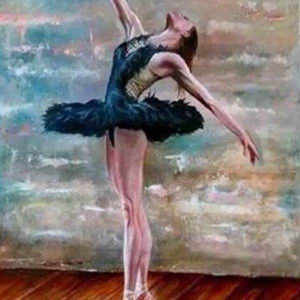 Ballet Dancing #2 - DIY Diamond Painting