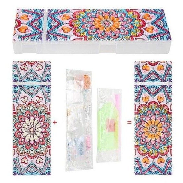 DIY Diamond Painting Pencil Case #8