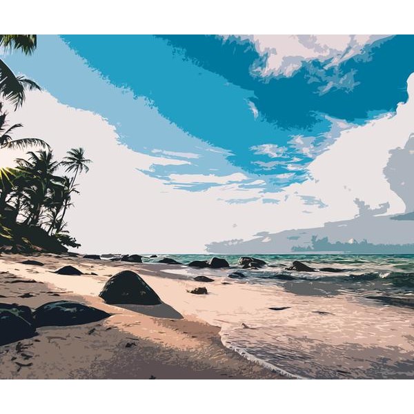 Seaside View - DIY Diamond Painting