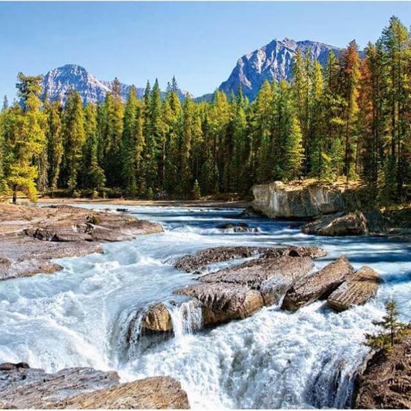 Riverside Mountain - DIY Diamond Painting