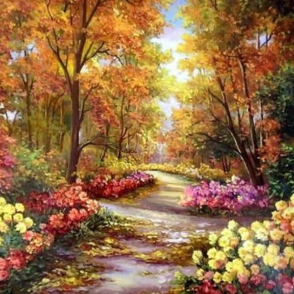 Forest Scenery #2 - DIY Diamond Painting