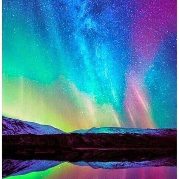 The Northern Lights - DIY Painting By Diamonds