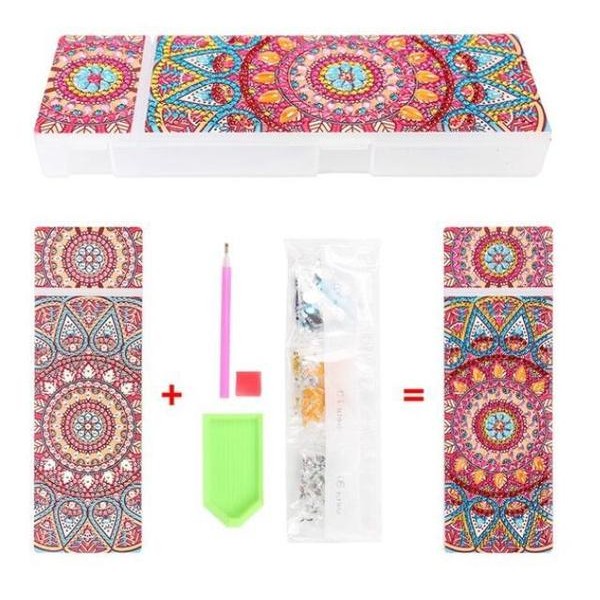 DIY Diamond Painting Pencil Case #21