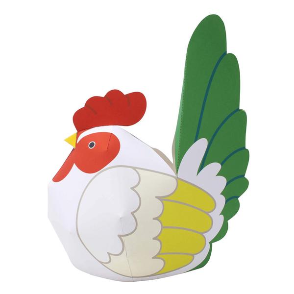 Japanese Bantam DIY 3D Origami