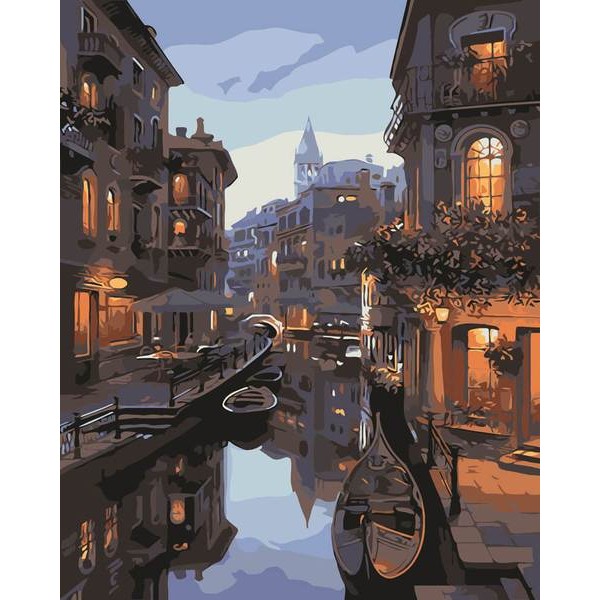 Venice Italy - DIY Painting By Numbers