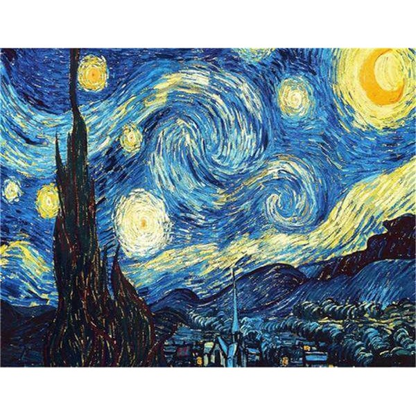 Starry Night - DIY Painting By Numbers