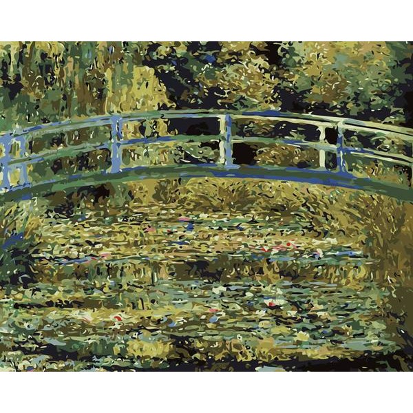 Pond #3 - DIY Painting By Numbers