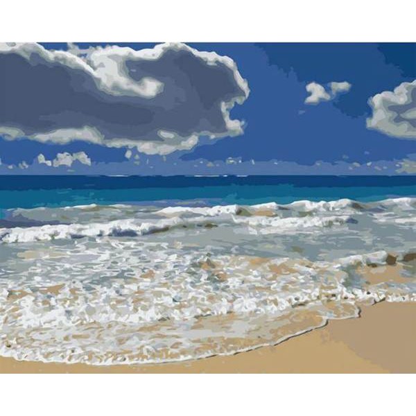 Relaxing Shore - DIY Painting By Numbers