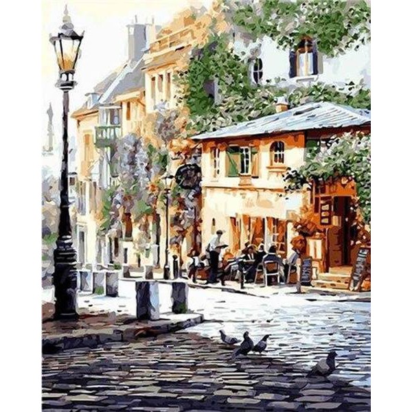 Romantic Place - DIY Painting By Numbers