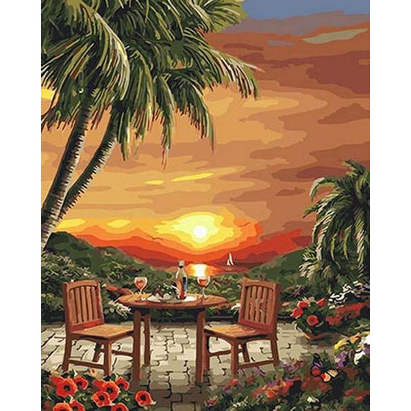 Vacation - DIY Painting By Numbers