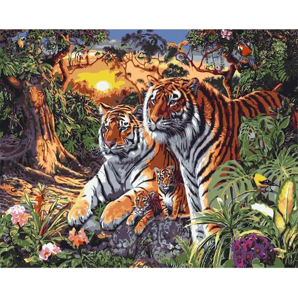 Forest Guards - DIY Painting By Numbers