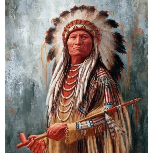 Native American Chief - DIY Diamond Painting