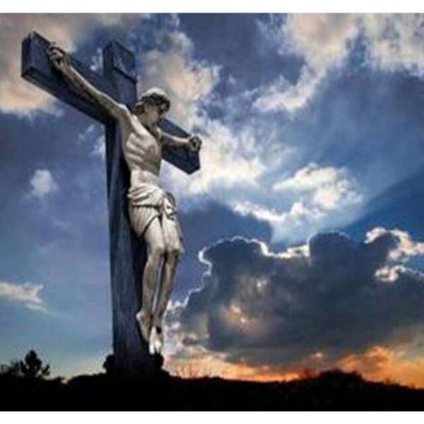 Jesus Christ on the Cross #1 - DIY Diamond Painting