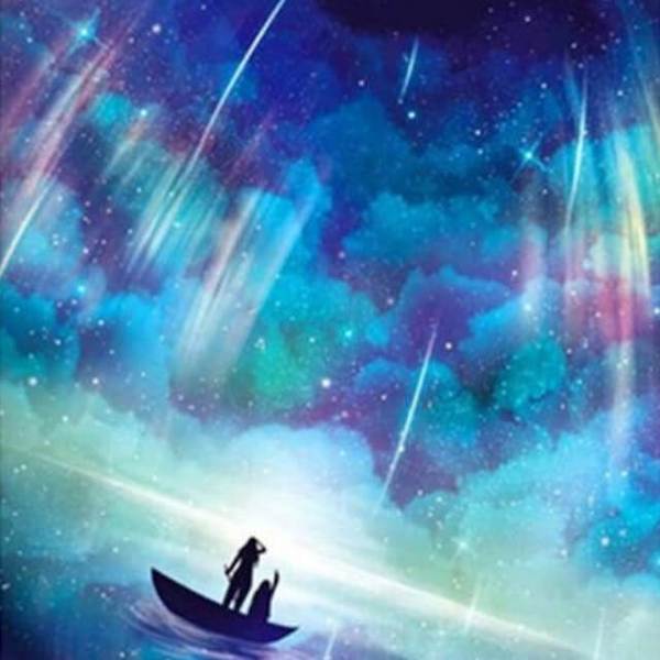 Starry Sky Scenery #3 - DIY Diamond Painting