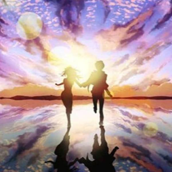 Couple Sky Landscape #4 - DIY Diamond Painting