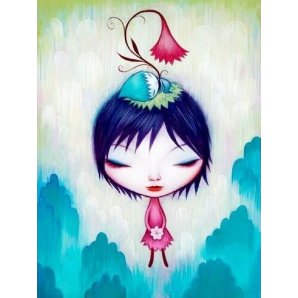 Flower Fairy - DIY Diamond Painting