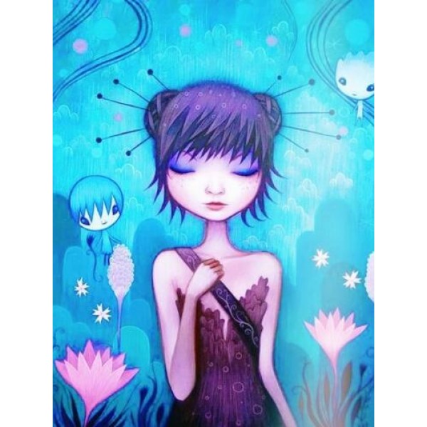 Fairy in the Forest - DIY Diamond Painting