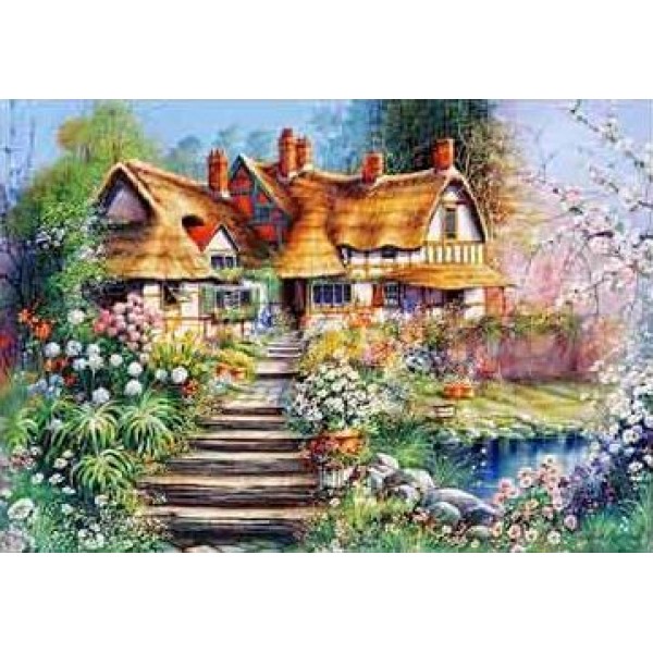 Country House #6 - DIY Diamond  Painting