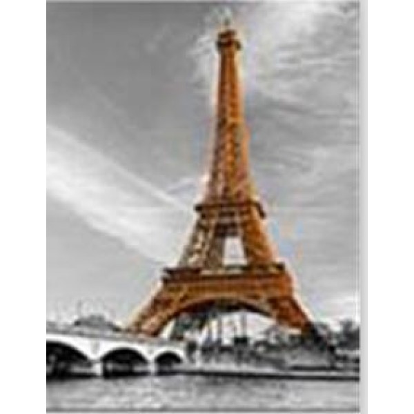 Eiffel Tower in Vintage View - DIY Diamond Painting