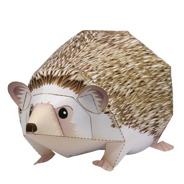 Four-toed Hedgehog DIY 3D Origami