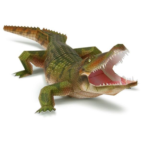 Crocodile DIY 3D Origami