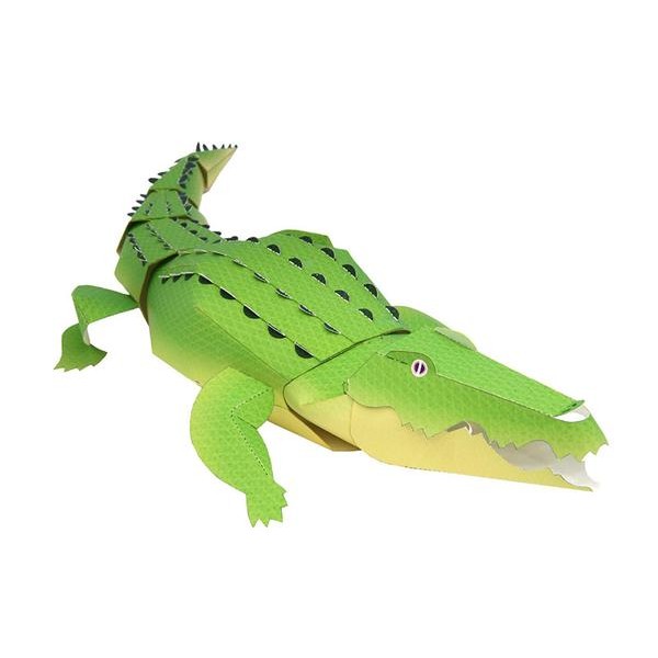 Crocodile DIY 3D Origami