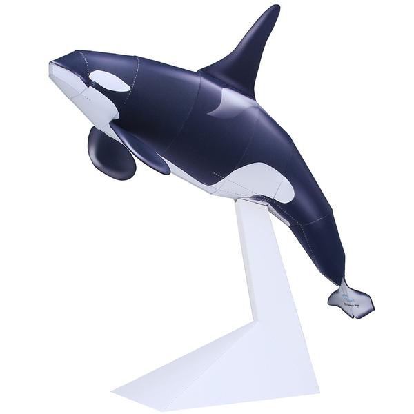Killer Whale DIY 3D Origami