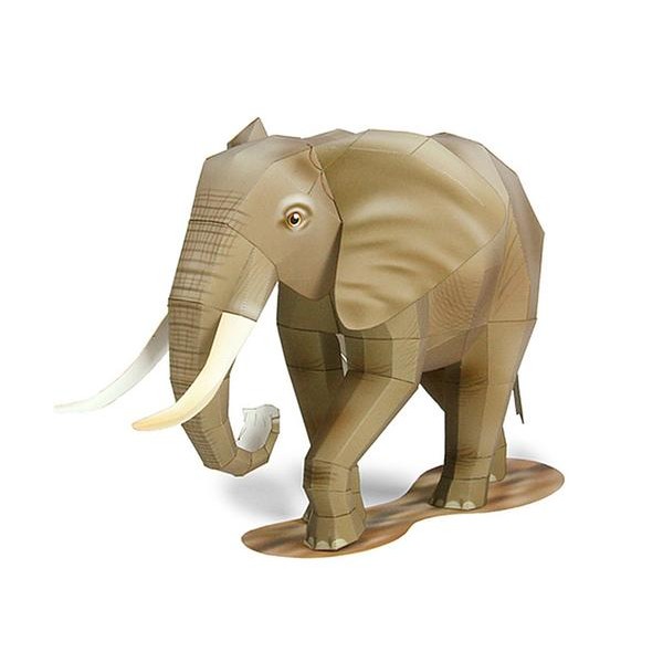 Elephant DIY 3D Origami