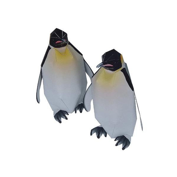 Emperor Penguin DIY 3D Origami