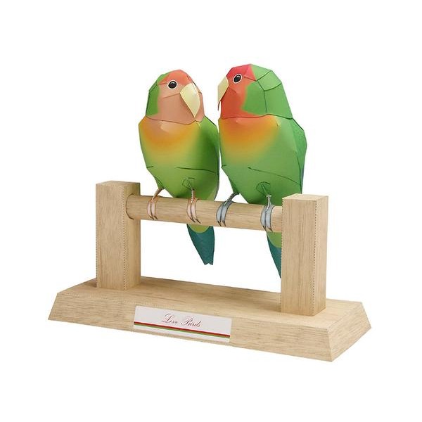 Love Birds DIY 3D Origami