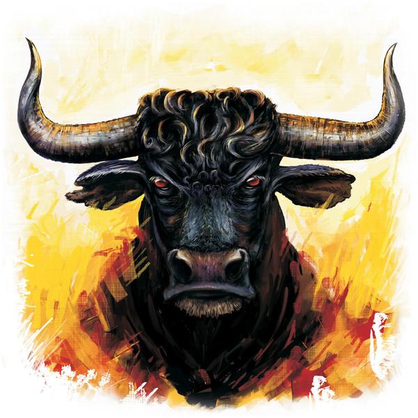 Mighty Bull - DIY Painting By Numbers
