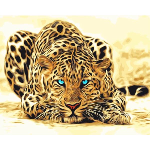 Leopard - DIY Painting By Numbers